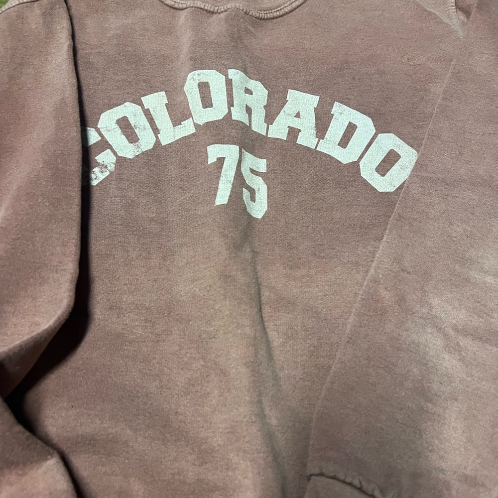 Nastygal Colorado 75 Crewneck Sweatshirt - Dusty Mauve